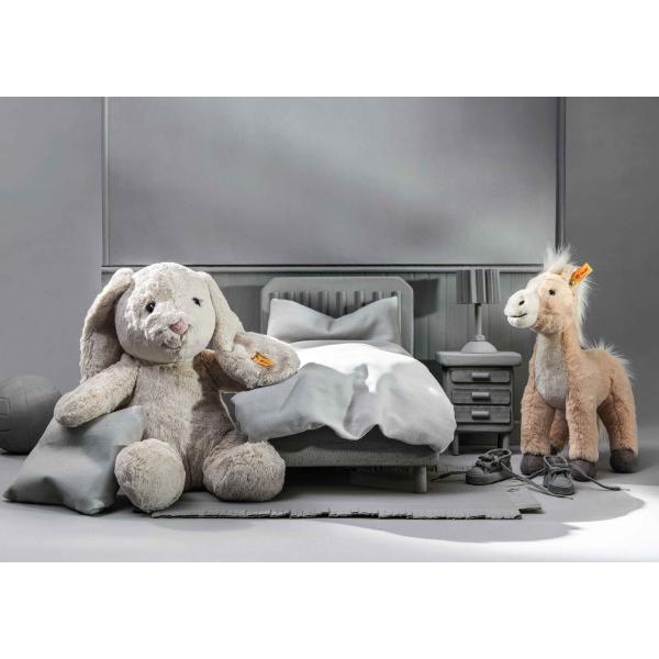 STEIFF Friends Hoppie králík, světle šedý 28cm plyšová hračka (obrázek 4)