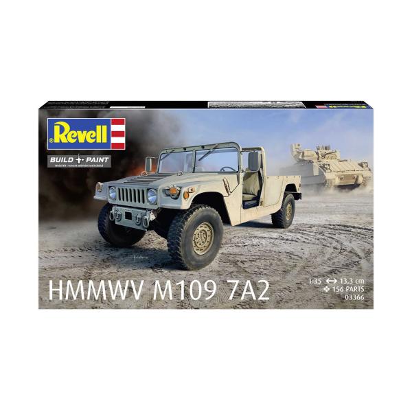 Plastic ModelKit military 03366 - HMMWV M1097A2 (1:35) (obrázek 5)