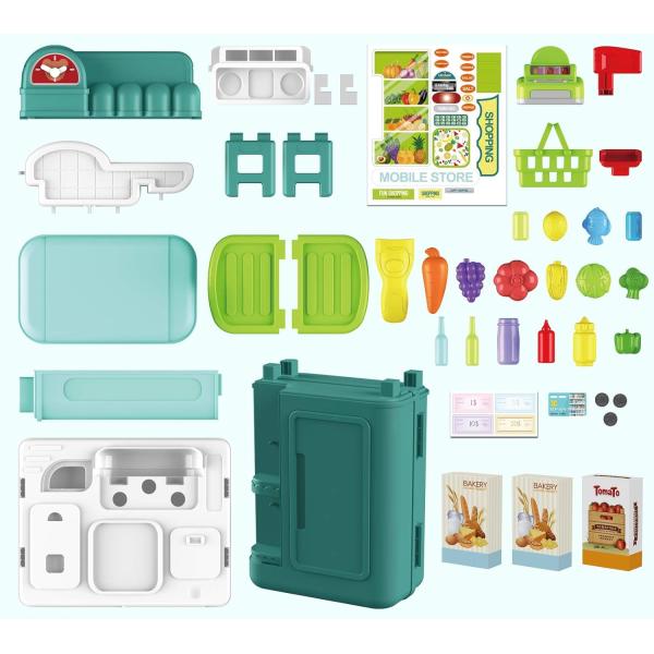 Pokladna set stoleček v kufříku 49 x 24 x 61,5 cm (obrázek 4)