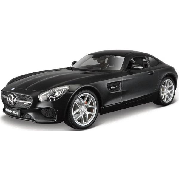Maisto - Mercedes-AMG GT, metal čierny, 1:18