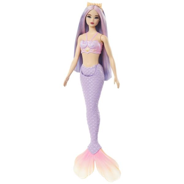 Mattel Barbie rozprávková morská panna - fialová