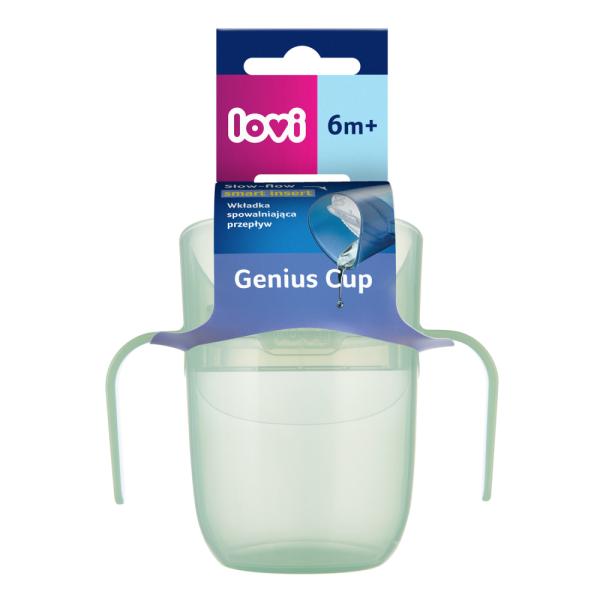 LOVI Hrnek tréninkový Genius 150ml Pistachio (obrázek 8)
