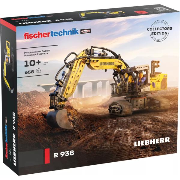 FISCHERTECHNIK R938 Pneumatic Excavator stavebnice 658 dílů