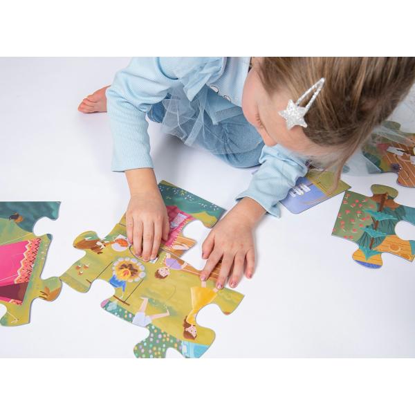 KukiKuk 80052 Velké puzzle Na výletě
