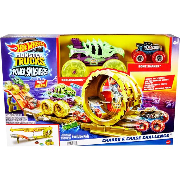Mattel Hot Wheels Monster truck power smashers dráha (obrázek 4)