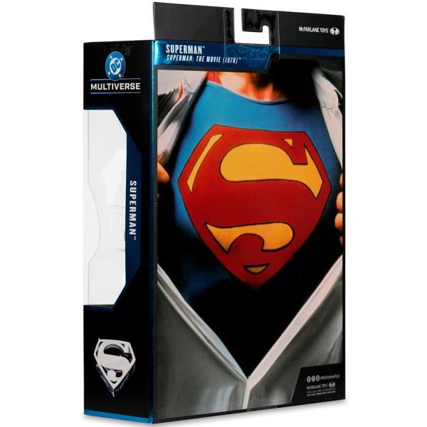 Superman (1978) DC Multiverse Deluxe Theatrical Edition akční figurka Superman 19 cm (obrázek 5)