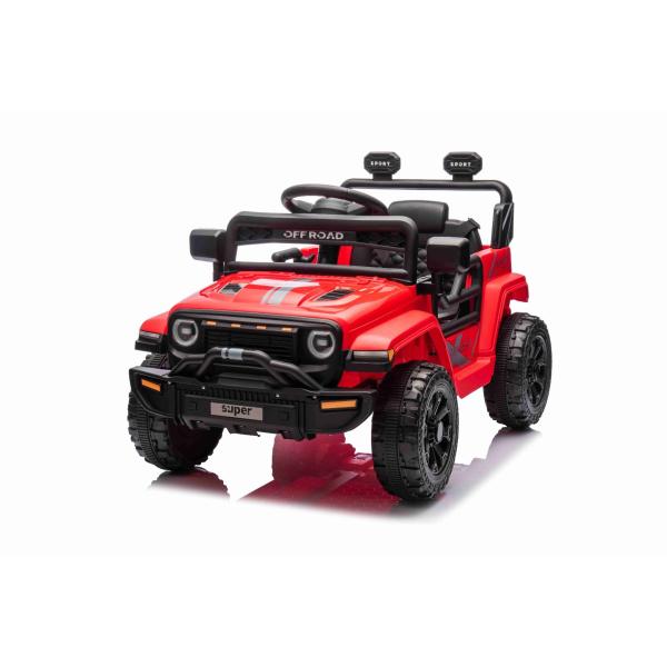 Elektrické autíčko OFFROAD NEW s pohonem zadních kol, červené, Lithiová baterie (obrázek 6)