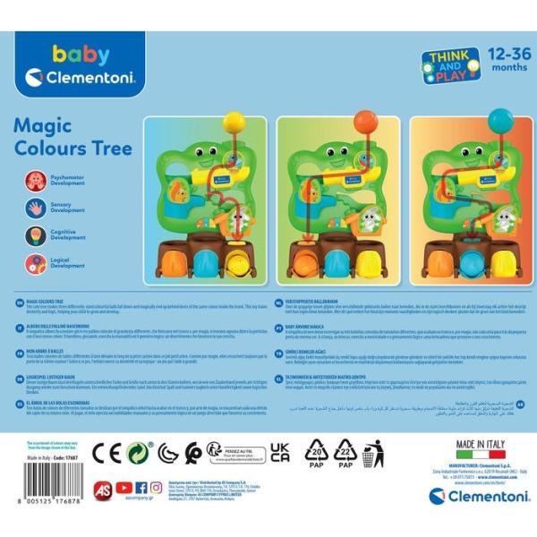 Clementoni Baby magický strom – kuličková dráha (obrázek 4)