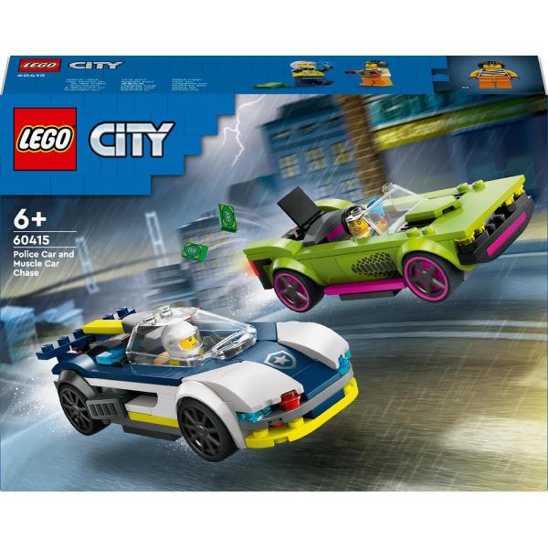 LEGO® City 60415 Honička policejního auta a sporťák (obrázek 9)