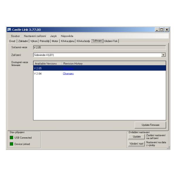 Castle motor 1406 4600ot/V senzored, reg. Sidewinder 4 (obrázek 9)