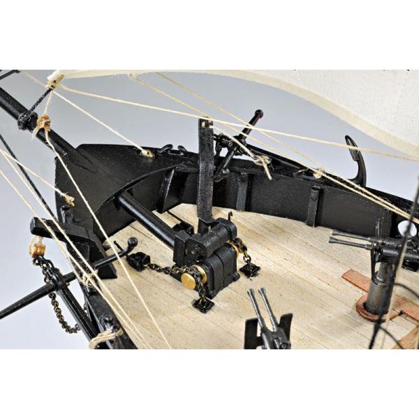 AMATI H.M.S. Hunter škuner 1:60 kit (obrázek 3)