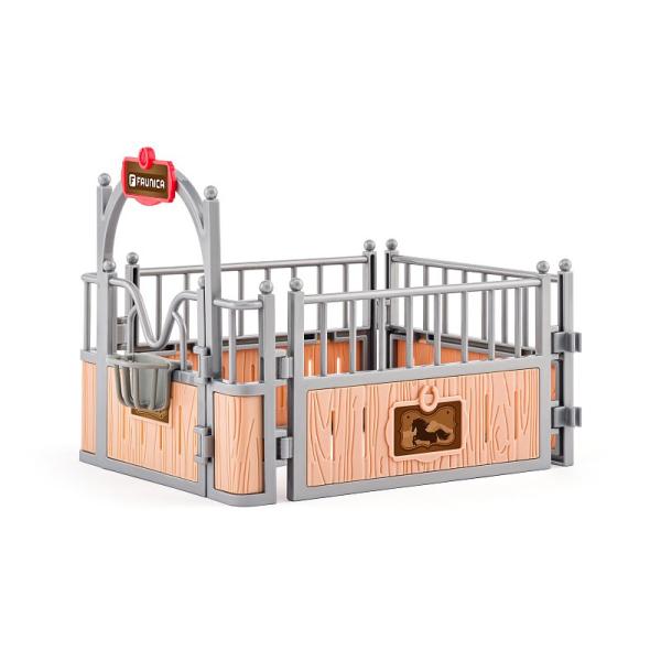 Malá stáj s koněm a příslušenstvím