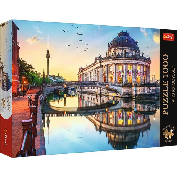 Trefl Premium Plus Quality - Puzzle Photo Odyssey: Museo Bode Di Berlino, Germania - 1000 Pezzi, Foto Uniche, Tessere Perfettamente Abbinabili, Per Adulti E Bambini A Partire Dai 12 Anni-image