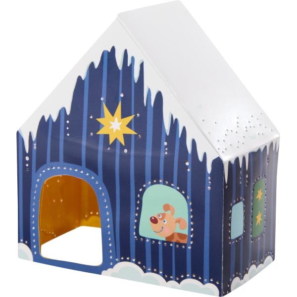 Haba Kreativní sada První propichování papíru zimní vesnička (obrázek 6)