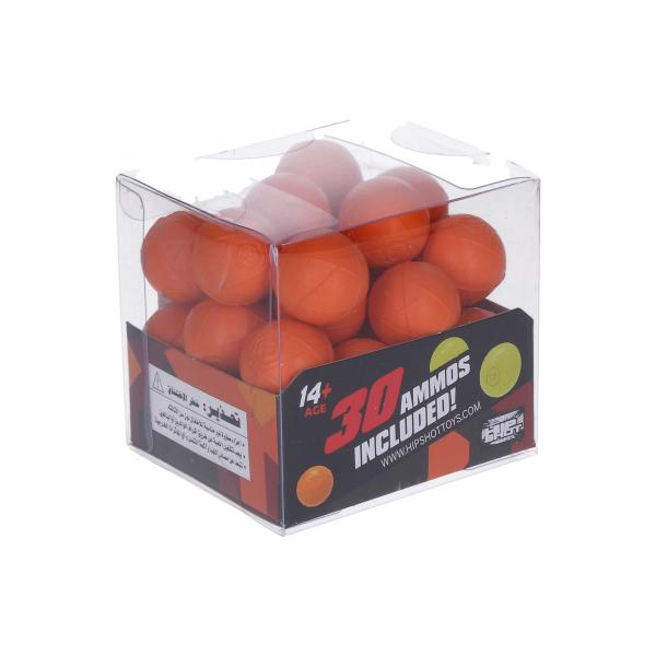 Náhradné penové loptičky do pištole 30 ks