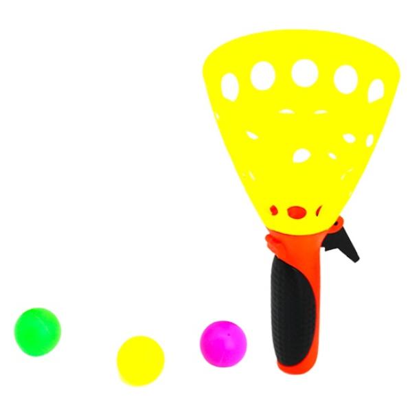 Vystřelovací hra s míčky