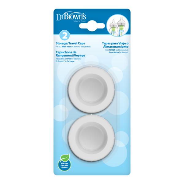 Dr.Browns Cest.uzávěry na láhve WideNeck 2ks(D680)