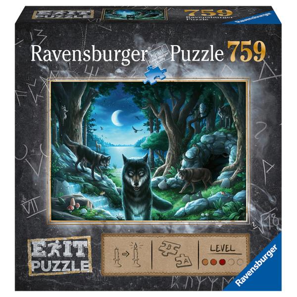 Ravensburger Exit Puzzle: Vlk 759 dílků