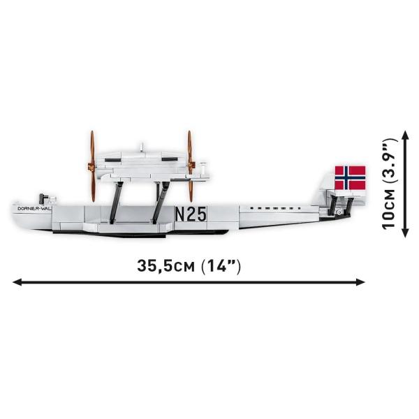 Cobi Historical Collection Dornier Do J Wal "Amundsen" N-25 1:48 483k (obrázek 4)