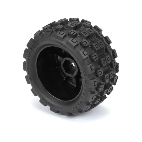 Pro-Line kolo 1:18 Badlands MX 1.85" F/R MTD, disk H12 černý (4): Granite GROM (obrázek 4)
