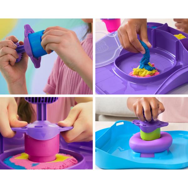 Kinetic Sand pohyblivý tekutý písek sada (obrázek 5)