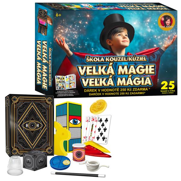 Škola kúziel - Veľká mágia 25 trikov