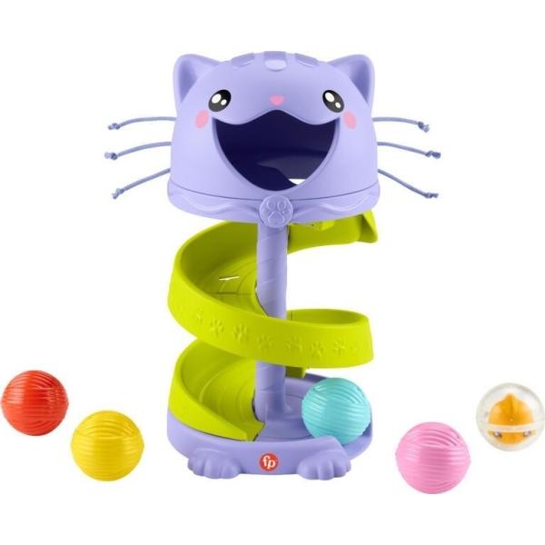 Fisher-price mačičková guličková dráha