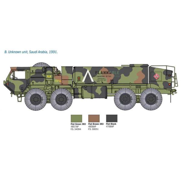 Model Kit military 6554 - M978 Fuel Servicing Truck (1:35) (obrázek 3)