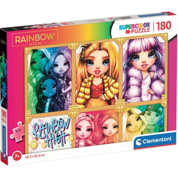 Clementoni Puzzle 180 - Rainbow High 3