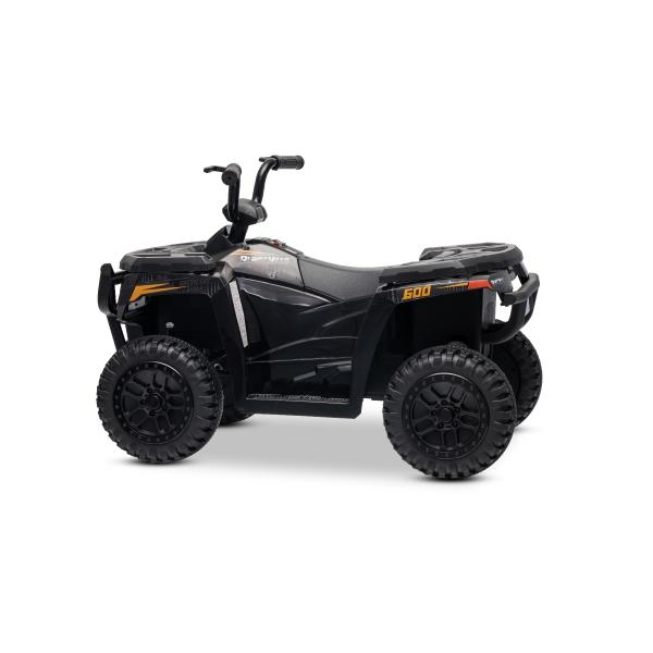 Licencovaná elektrická čtyřkolka Arctic Cat 12V se zadním pohonem, černá, LED světla, Lí (obrázek 8)