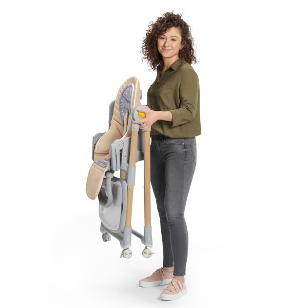 KINDERKRAFT Židle jídelní Lastree Grey