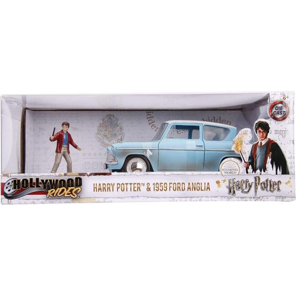 Jada Harry Potter Auto Ford Anglia 1959 1:24 s figurkou Harryho Pottera (obrázek 8)