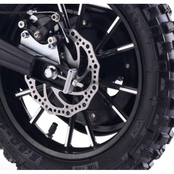 Elektrický Motocross pro děti Beneo Motors Panther žlutý - 550W (obrázek 8)