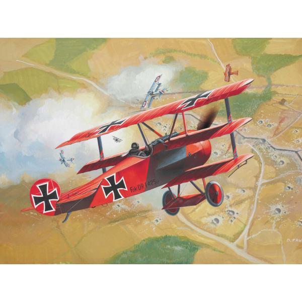 Starter Kit letadlo 74116 - Fokker DR.1 Triplane (1:72) (obrázek 8)