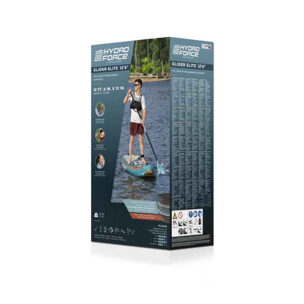 Bestway Glider Elite™ Paddleboard set s odnímatelným sedákem - 15 x 79 x 381 cm (obrázek 7)