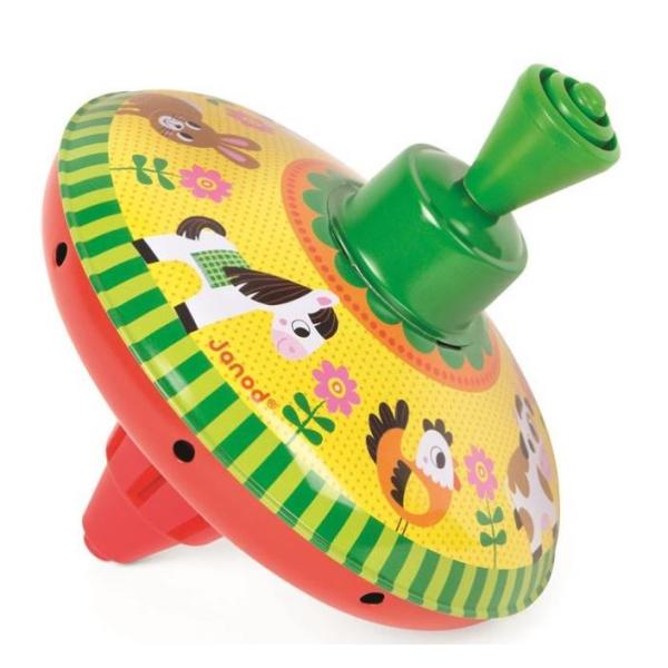 Janod Carusel Muzical TradițIonal Din Metal Cu Tematică De Fermă-image