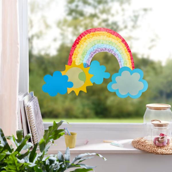 Haba Kreativní sada Lepení obrázek na okno Duha