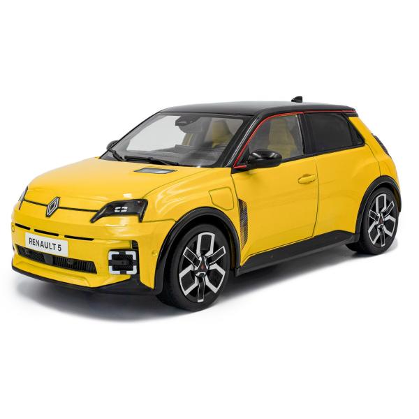 1:18 RENAULT5 E TECH ŽLUTÁ POP 2024 - SOLIDO - S