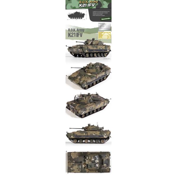 Model Kit military 13566 – R.O.K. Army K21 IFV (1:35)