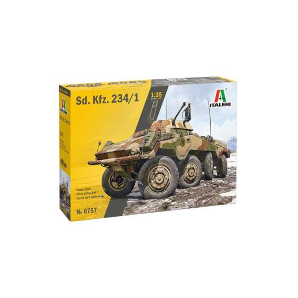Model Kit military 6757 - Sd.Kfz. 234/1 (1:35)