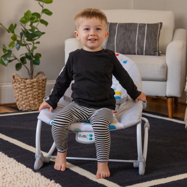 BABY EINSTEIN Lehátko hudební vibrující Dean's Discovery Spot™ 0m+ do 9kg (obrázek 4)