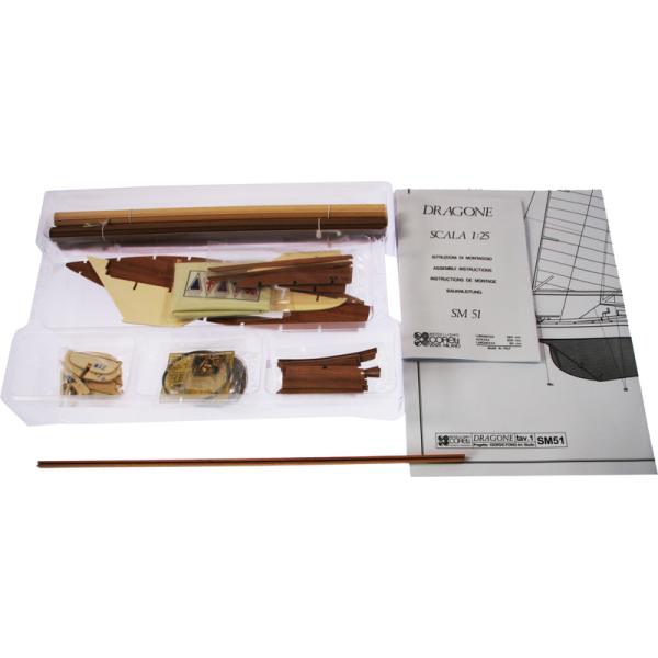 COREL Drachen Monotype Regatta 1:25 kit (obrázek 5)