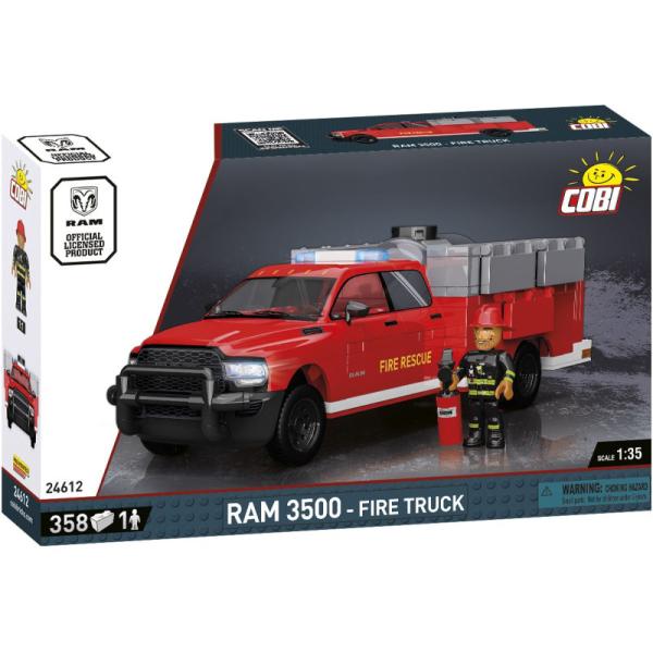 Cobi RAM 3500 Vigili del Fuoco, 1:35, 358 pz, 1 fig