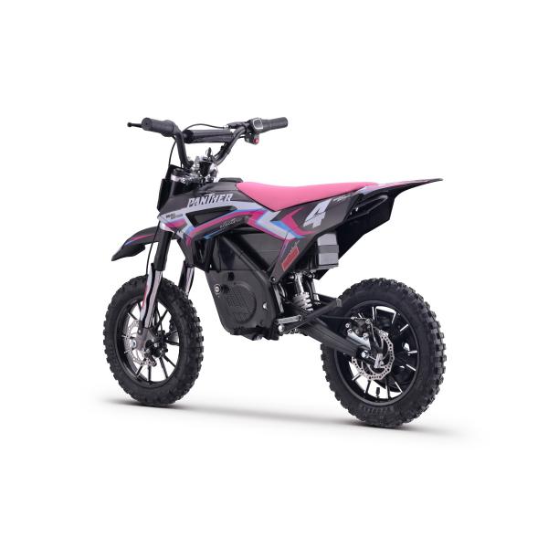 Elektrický Motocross pro děti Beneo Motors Panther růžový - 550W (obrázek 5)