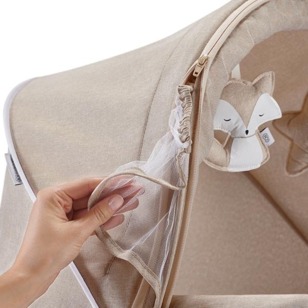 Postýlka dětská 3v1 Lovi Beige Kinderkraft 2019/2020 (obrázek 7)
