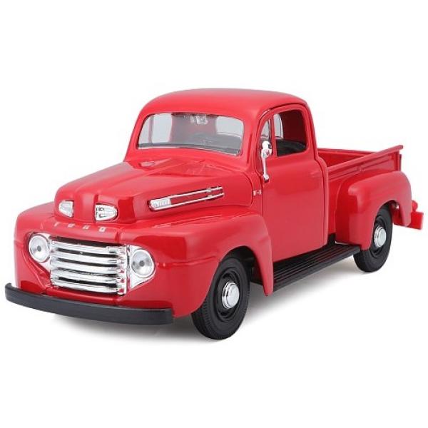 Maisto - 1948 Ford F-1 Pickup, červený, 1:25