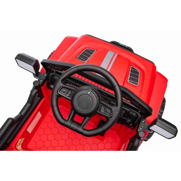 Elektrické autíčko OFFROAD NEW s pohonem zadních kol, červené, Lithiová baterie (obrázek 4)