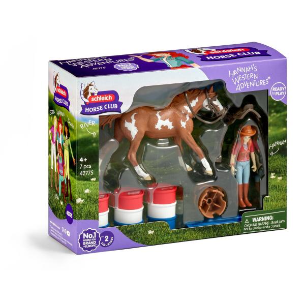 Schleich Hannah s koněm a překážkami - westernové dobrodružství (obrázek 9)