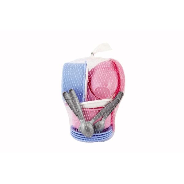 Sada nádobí plast barevný 18ks (obrázek 3)