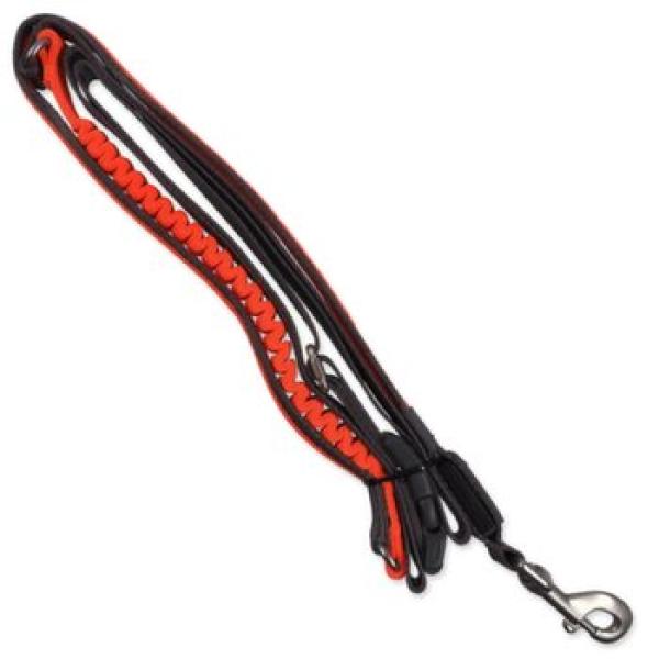 Vodítko Dog Fantasy USB LED nylonové běžecké oranžové 2,5x180-250cm (obrázek 4)